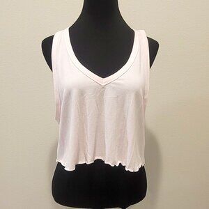 BP Baby Pink Crop Top Size XL